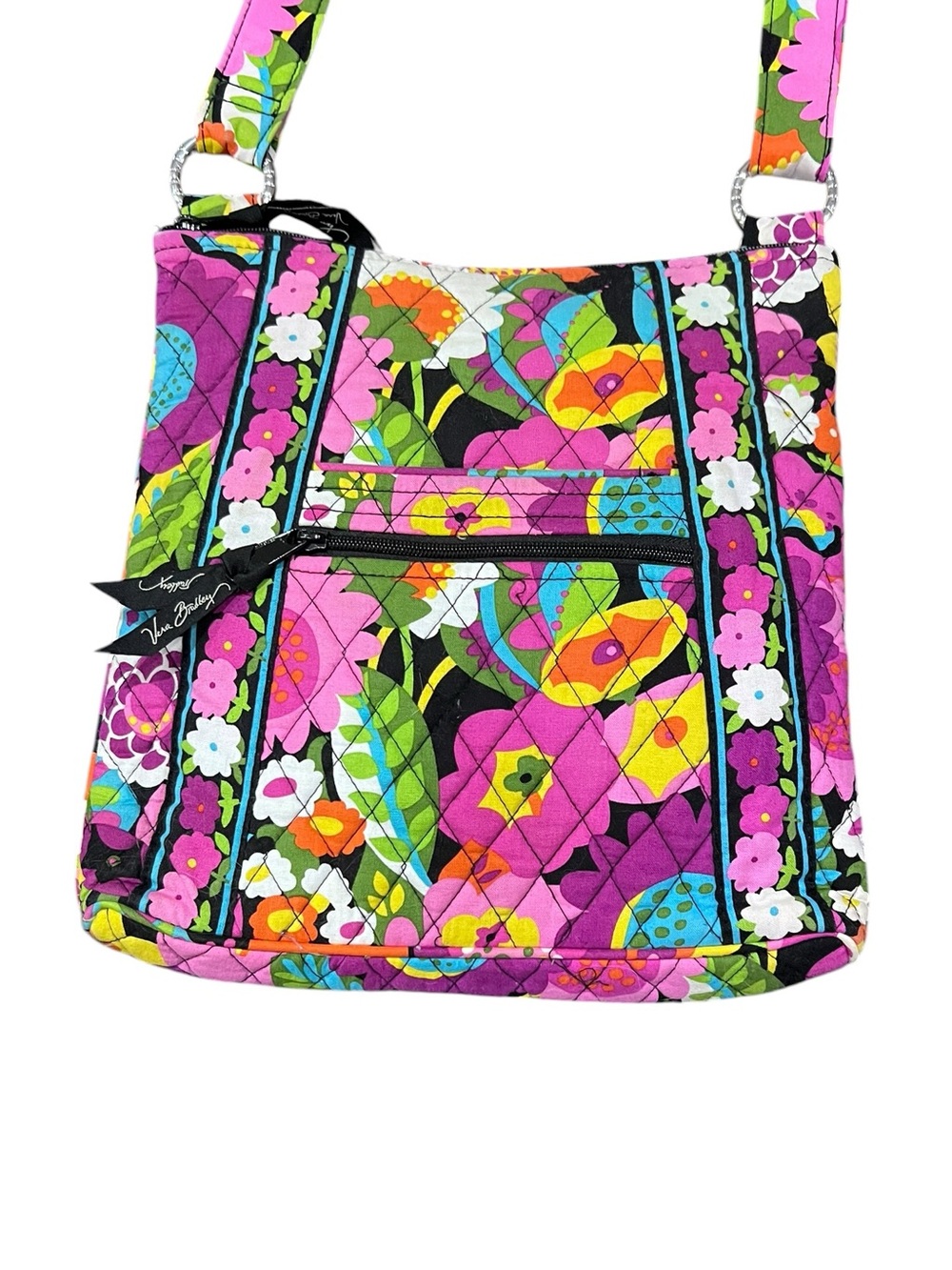 Vera Bradley “Va Va Bloom” Hipster Crossbody Shoulder Bag *Retired Print* - Picture 7 of 16